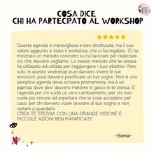 Carica l'immagine nel visualizzatore di Gallery, AGENDA della BUSINESS GURA + WORKSHOP "IL SUCCESSO VA PIANIFICATO"