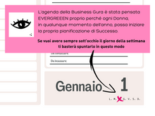 Carica l'immagine nel visualizzatore di Gallery, AGENDA della BUSINESS GURA + WORKSHOP "IL SUCCESSO VA PIANIFICATO"